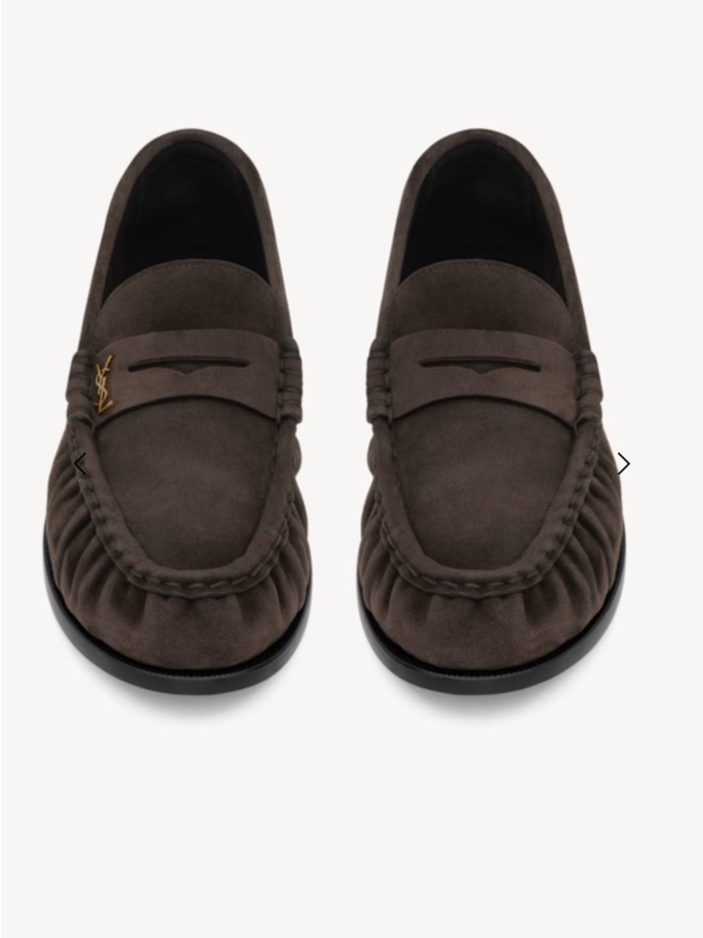 Saint Laurent YSL Le Loafer Supple in suede
